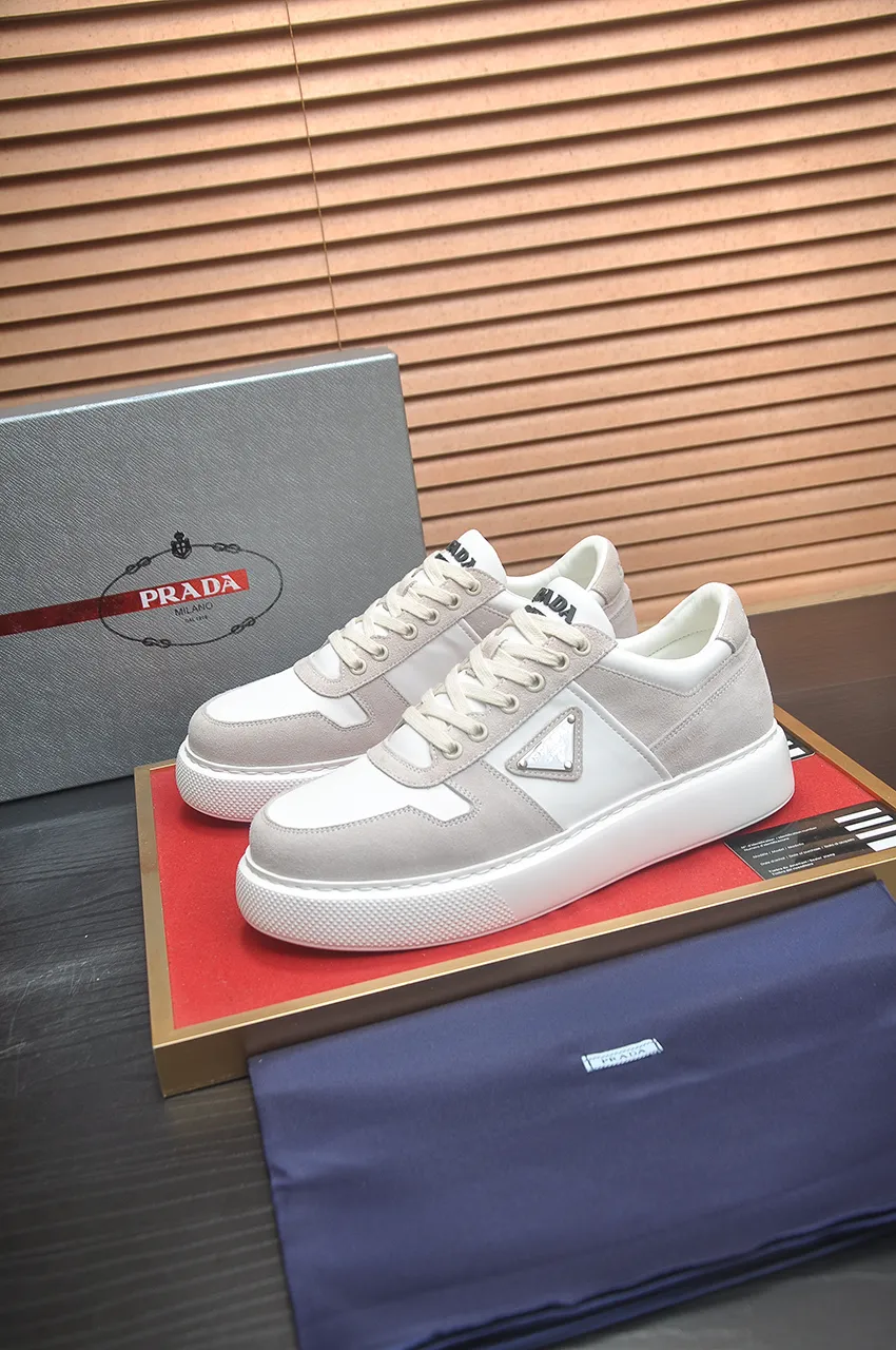 Men's shoes 💰580💶【PRADA】Top original, new season, high quality original goods, top imported calfskin with original imported glue, imported cowhide inside with original cowhide feet, original outsole! Quality guaranteed! Code 38-45 (45 customized)